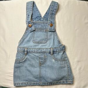 Old Navy Baby Girl Light Jean Denim Overalls